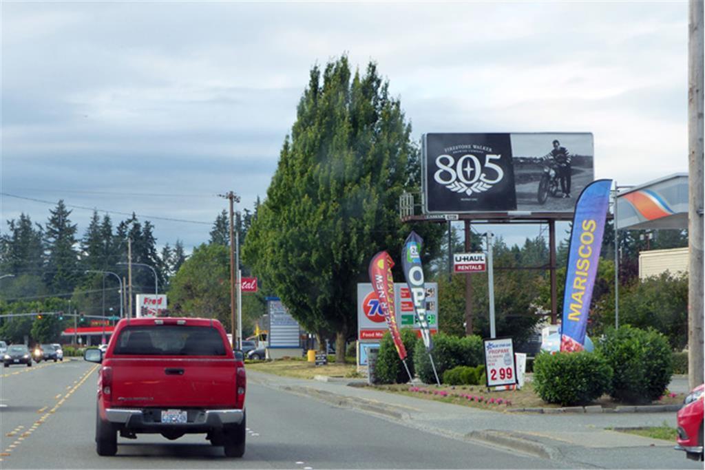 Photo of an outdoor ad in Marysville