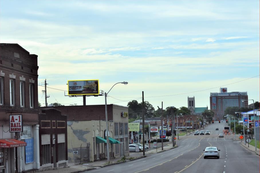 Photo of an outdoor ad in Memphis