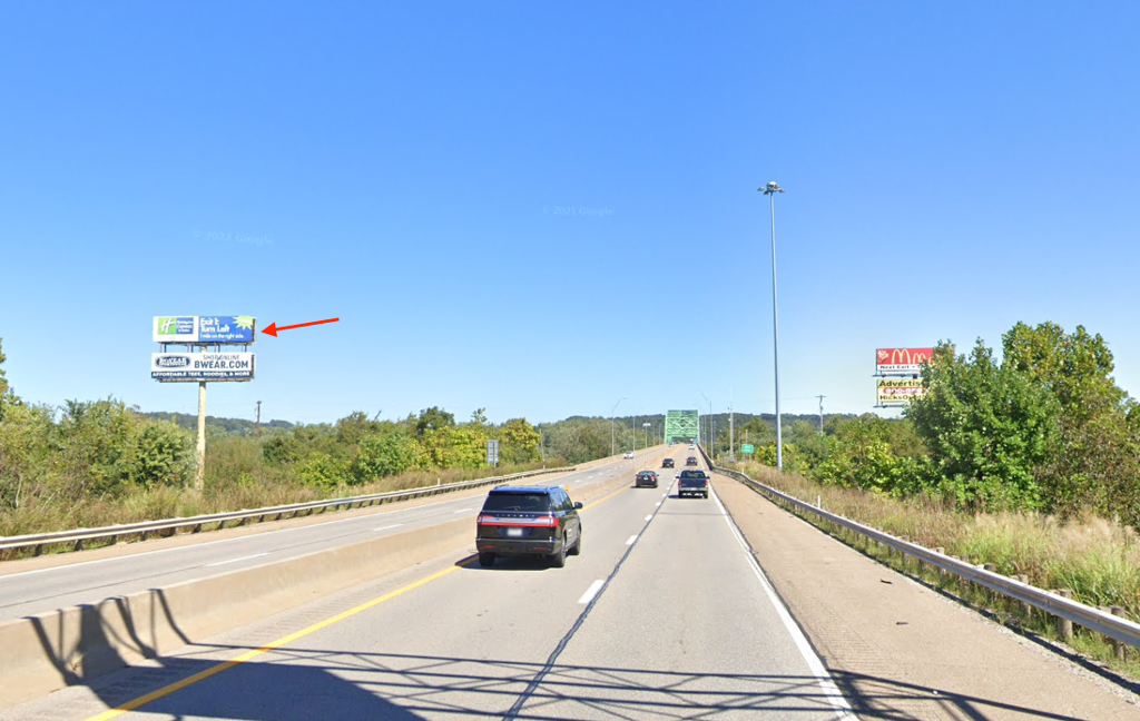 Photo of a billboard in Weston