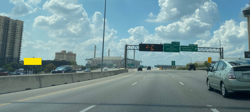 Photo of an outdoor ad in San Antonio